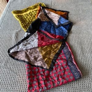 Lot of 3 scarves 1 is 100% silk